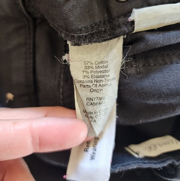 Madewell 9" High-Rise Skinny Jeans in Black  size 25 - Picture 4 of 4